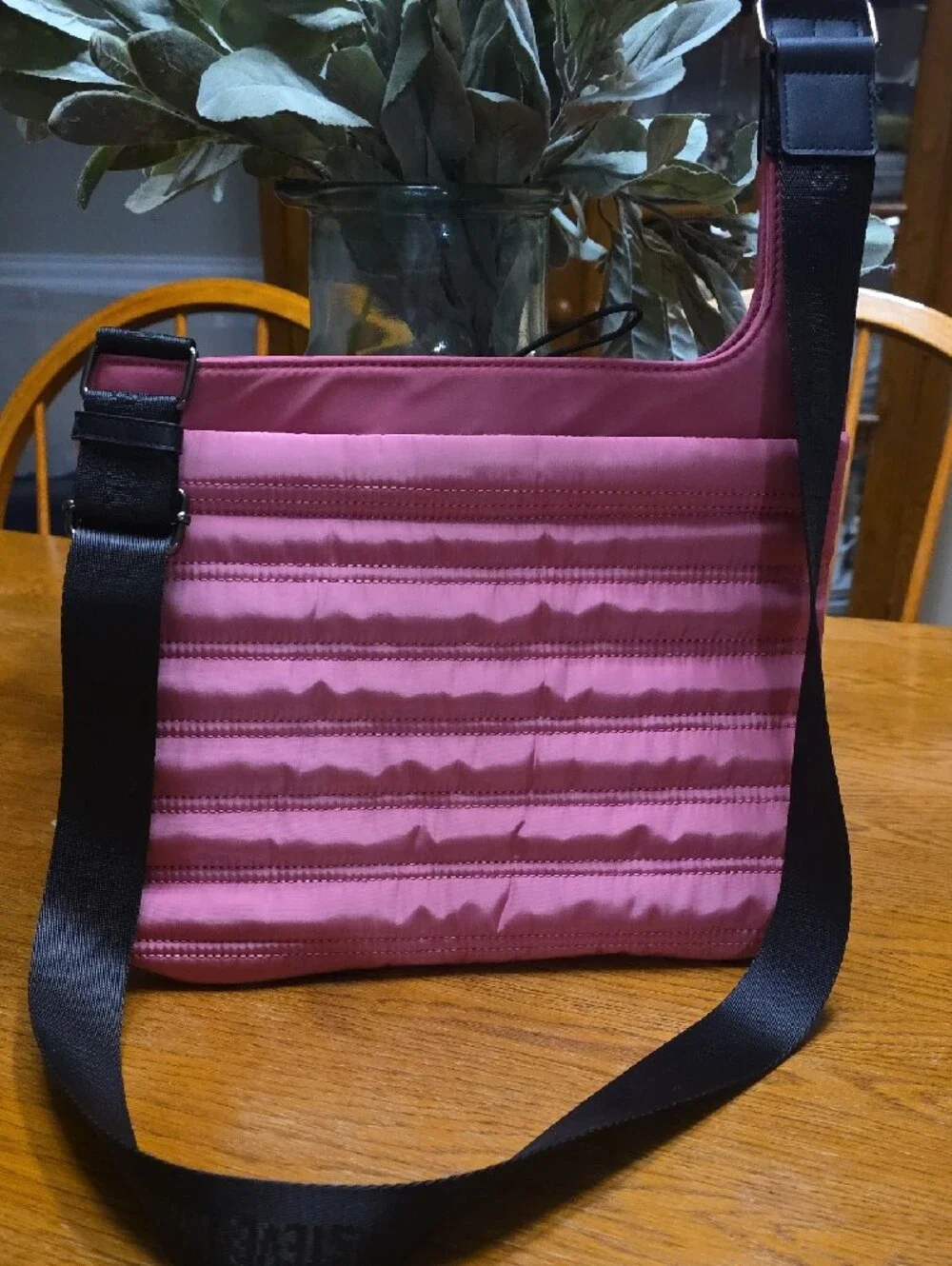 Steve Madden Pink Quilted Crossbody Shoulder Bag